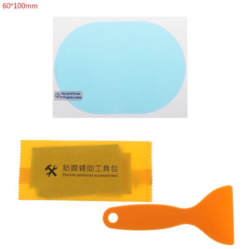 Miếng Dán Bảo Vệ Cửa Sổ Xe Hơi Chống Sương Mù / Mưa Hình Oval