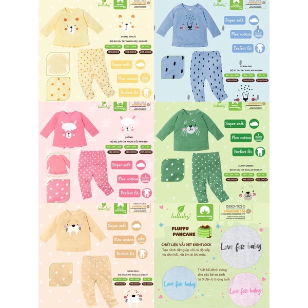 Bộ quần áo thu đông Lullaby UR126B