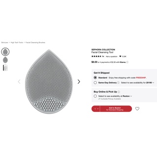 Miếng rửa mặt/Pad rửa mặt sephora Câp nhật mẫu mới