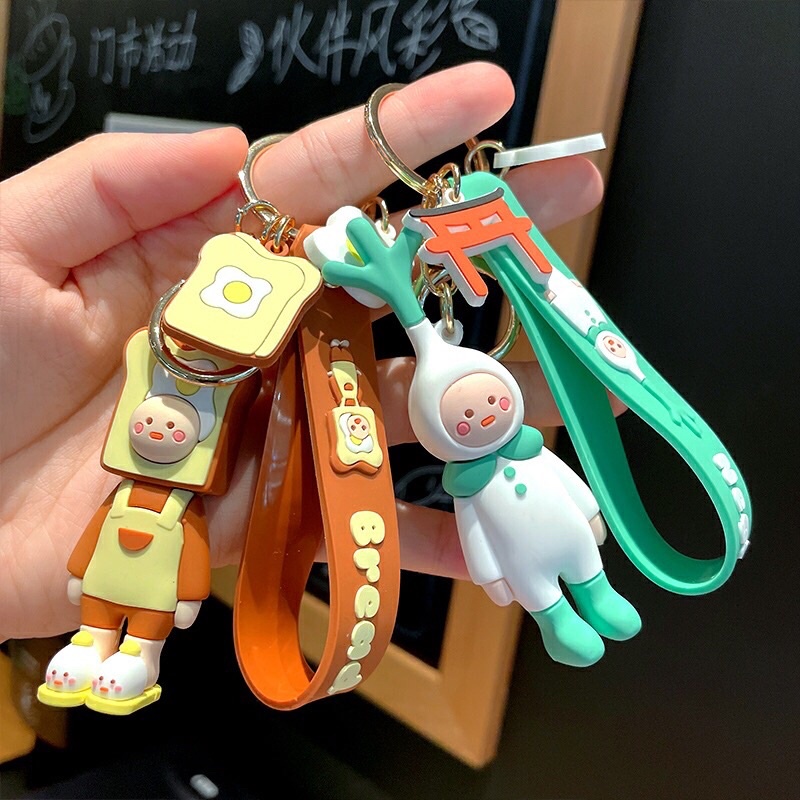 Móc Khóa Đồ Ăn siêu dễ thương