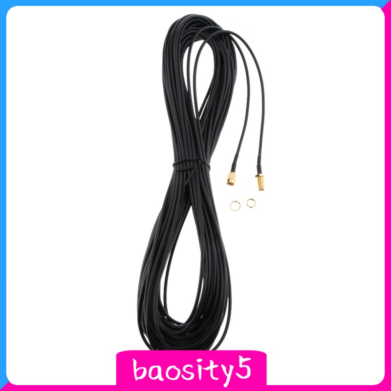 Dây Cáp Ăng Ten Nối Dài Cổng Rp-Sma Sang Ổ Cắm Lan Dài 5 / 20m