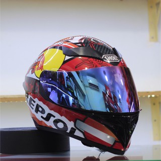 Nón FULLFACE ROC (1 kính) Lên tem Repsol