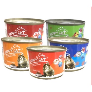 Pate Happy Cat cho mèo COMBO 10 LON
