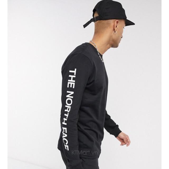 Áo khoác thun The North Face 2020ss Sleeve Hit Unisex Ron T Long Sleeve NF0A498S The North Face size S, L