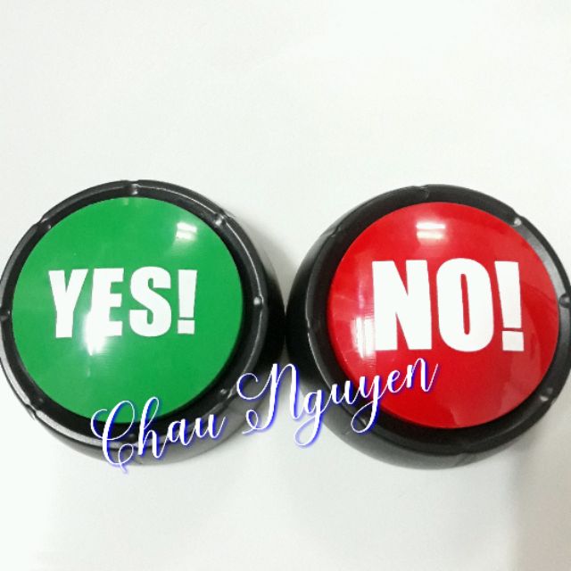 Chuông bấm Yes No (cặp)