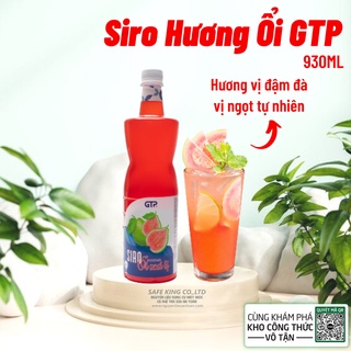Siro Ổi GTP 1,3KG Hương Vị Đậm Đà, Vị Ngọt Tự Nhiên