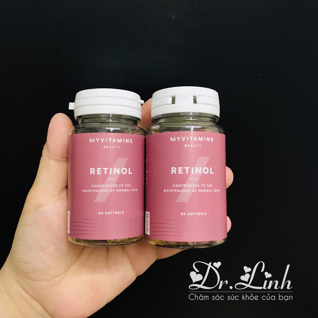 VIÊN UỐNG BỔ SUNG RETINOL MYVITAMINS 90 VIÊN