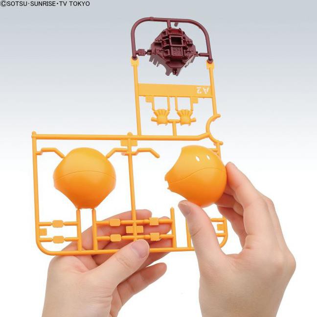 Haropla Haro Shooting Orange Bandai Kit Gunpla Gundam