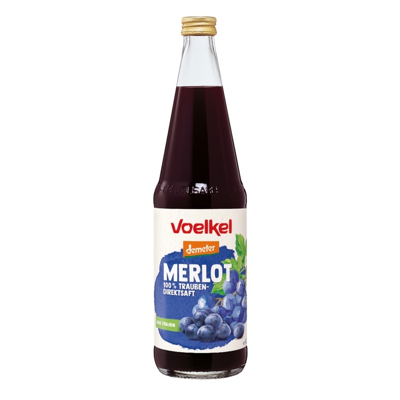 Nước ép nho đỏ hữu cơ Voelkel Organic Red Grape Juice 700ml