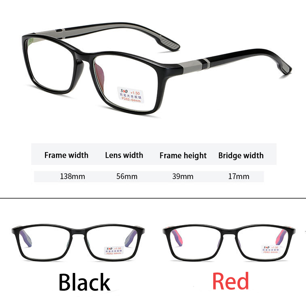 Mắt kính đọc sách 1.0 đến 4.0 chống mỏi mắt gọng dẻo siêu nhẹ