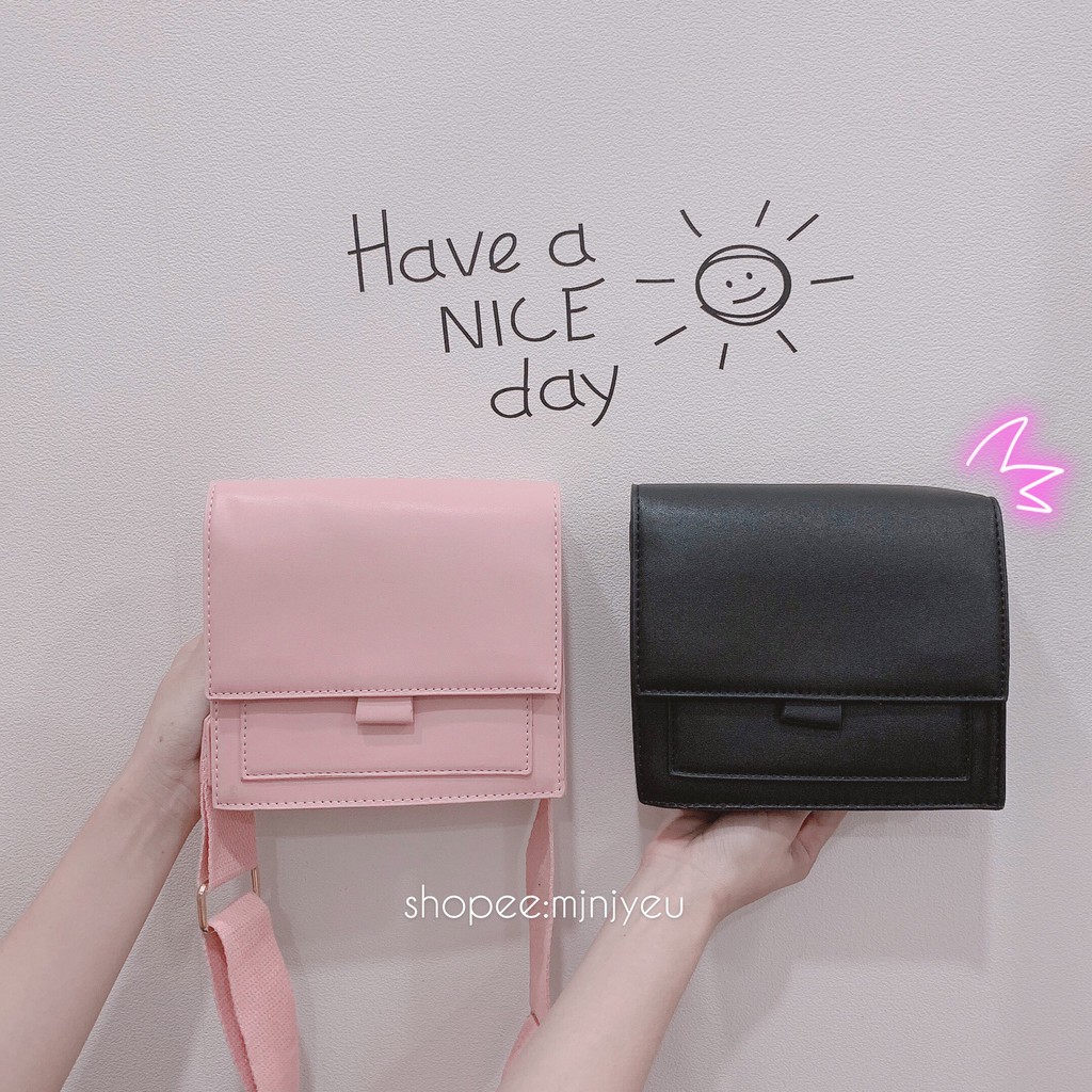 [ĐỰNG ĐƯỢC 7PLUS] Túi Mid Bags Dáng Vuông Dây Bảng To Siêu Hot 2019 | BigBuy360 - bigbuy360.vn