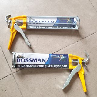 [GIÁ RẺ-CHÍNH HÃNG] Súng Bắn Silicon Bossman Màu Vàng Chính Hãng Hàng LOẠI 1, súng bắn keo xài tay