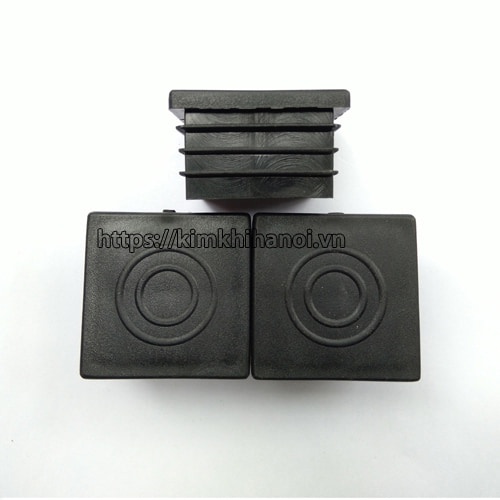 10 cái Nắp nhựa bịt đầu ống sắt thép hộp vuông 50x50