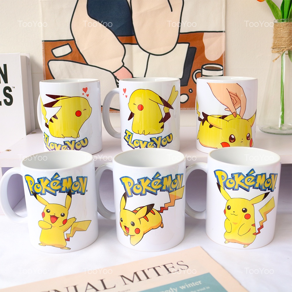 Ly sứ hình PIKACHU nhiều mẫu dễ thương cute PK0003 TooYoo