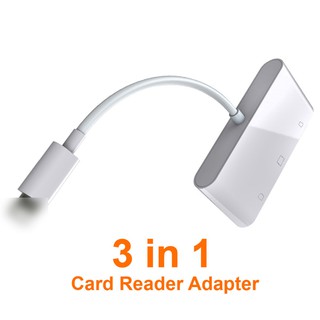 Đầu đọc thẻ nhớ SD cho iPhone XS / X / 8 Plus / 8 / 7