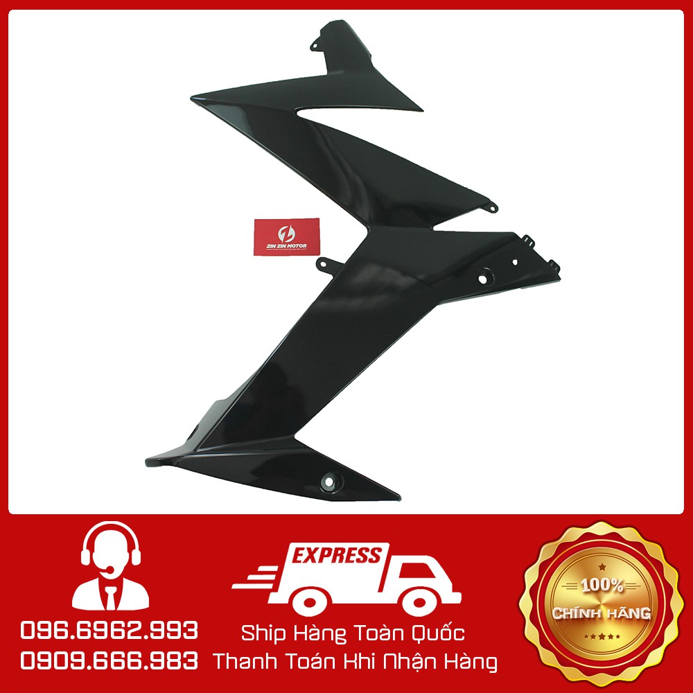 Dàn Áo Trước Bửng Cánh Gà Yếm Trái Đen Satria Fi Raider Fi F150
