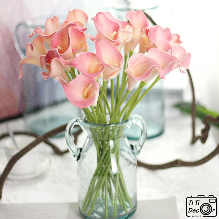 Hoa lys trang trí chụp ảnh, decor nhà cửa, cửa hàng, đạo cụ chụp ảnh - TitiDecor