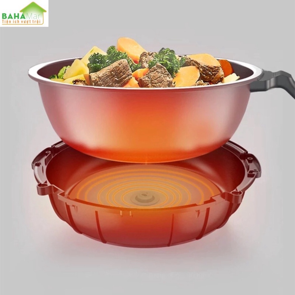 NỒI MÁY NẤU ĂN TỰ ĐỘNG XOAY ĐẢO CHIÊN, XÀO, JOYOUNG A9… NẤU CÁC MÓN ĂN "BAHAMAR" Chức năng: Xào, Chiên, Hầm, Kho, lẩu,..