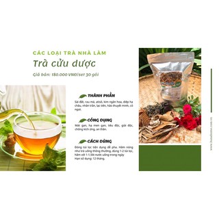 Trà cửu dược hunahome