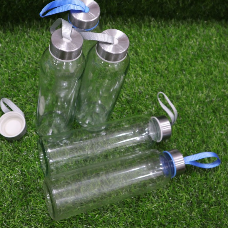 [Gía hủy diệt[] - Bình thủy tinh - Bình đựng nước thủy tinh có dây xách _dung tích 350ml | BigBuy360 - bigbuy360.vn