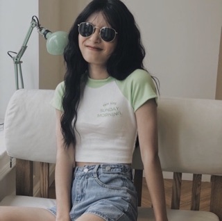 Croptop thêu