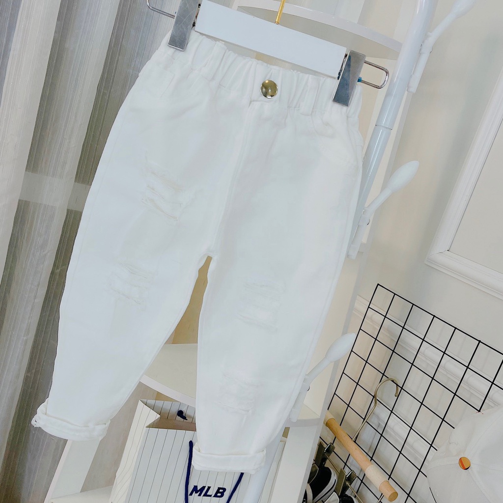 [Rẻ Vô Địch] Quần Kaki Cho Bé Trai Bé Gái Siêu Hot Vải Mềm Mát Size 6/30kg DNK12