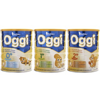 Sữa bột Oggi 0,1,2+ 800~900g