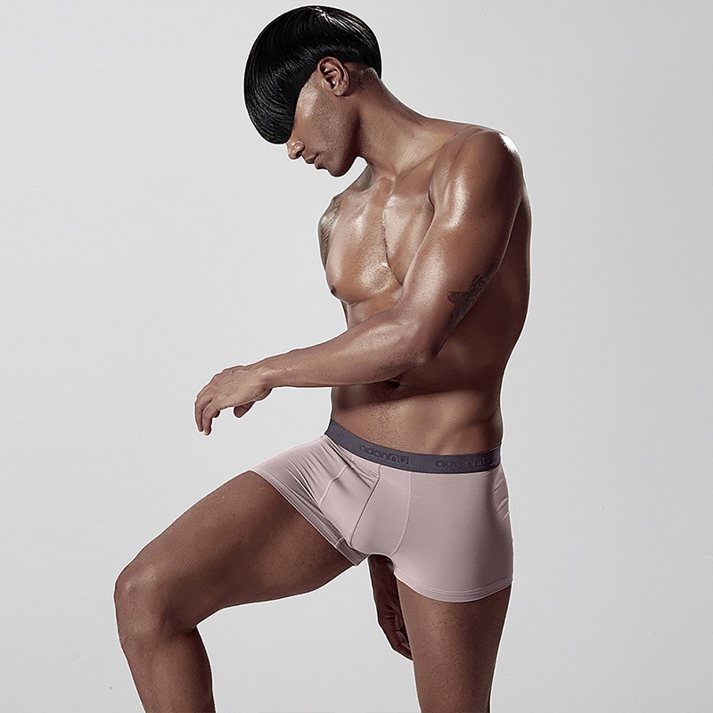 ORLVS Quần Lót Boxer Mềm Mại Thoải Mái Gợi Cảm Cho Nam Ad306