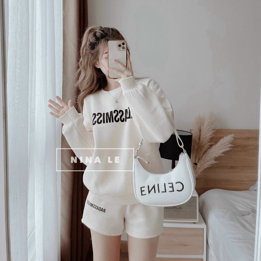 [FREE SSHIP] SÉT BỘ NỈ BÔNG BADA CỰC HOT CHO CÁC BẠN NỮ