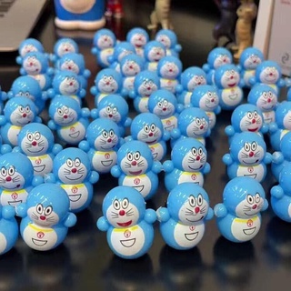 sét 10 Lật đật mini, lật đật doraemon dễ thương cho bé sét 10 con