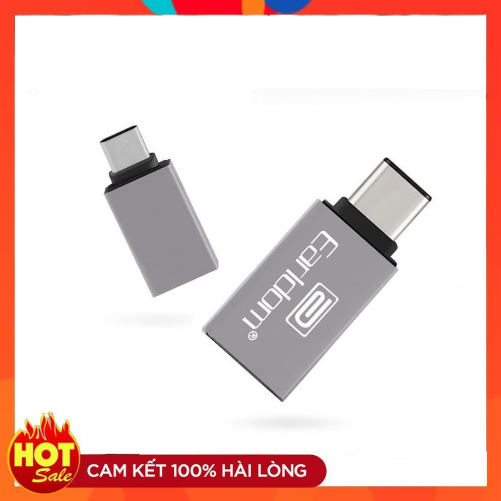 [Chính Hãng] Đầu Chuyển USB Type C sang USB 3.0 Earldom (USB OTG type C) - Hàng Chính Hãng