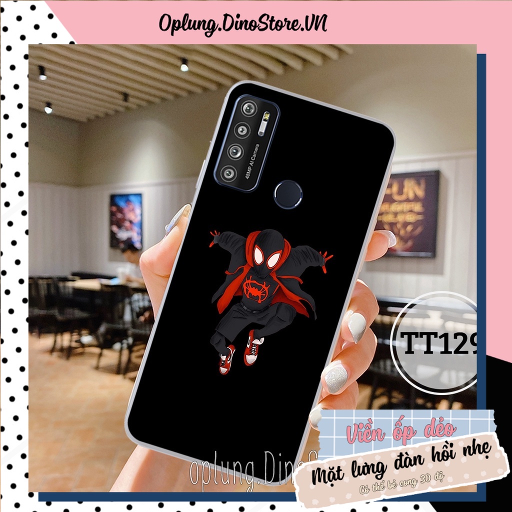 Ốp Vsmart Joy 4 / Live 4 / Star 4 / Star 3 - Ốp Vsmart silicon dẻo bảo vệ camera chống bẩn hình người nhện Spider Man.