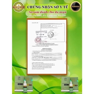 Combo Toàn Diện Cho Da Hết Mụn, Thâm - Combo Diếp Cá IGREEN