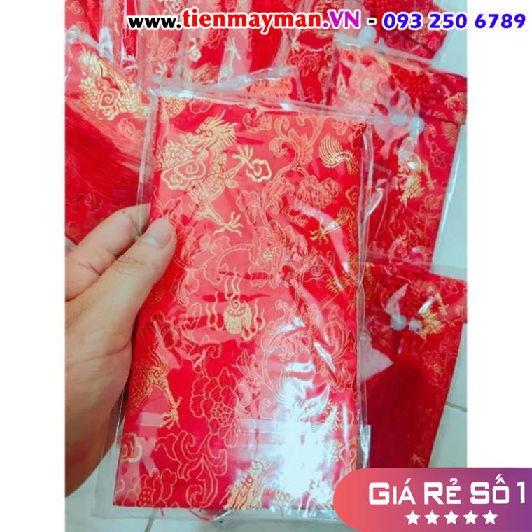 SẴN HÀNG COMBO 10 Bao Lì Xì Vải Gấm Lì Xì Tết Nhiều Hoa Văn Cao cấp Ngày Tết,Cưới Hỏi, Nạp Tài