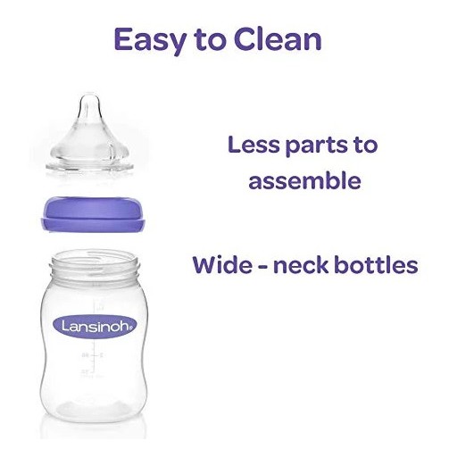 Bình sữa Lansinoh (160ml và 240ml)