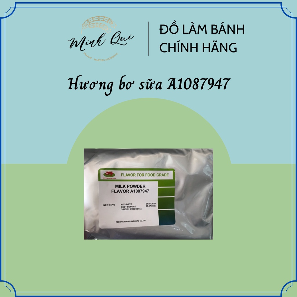 Hương sữa bơ A1087947 gói 500g - tạo hương bơ sữa trong chế biến thực phẩm