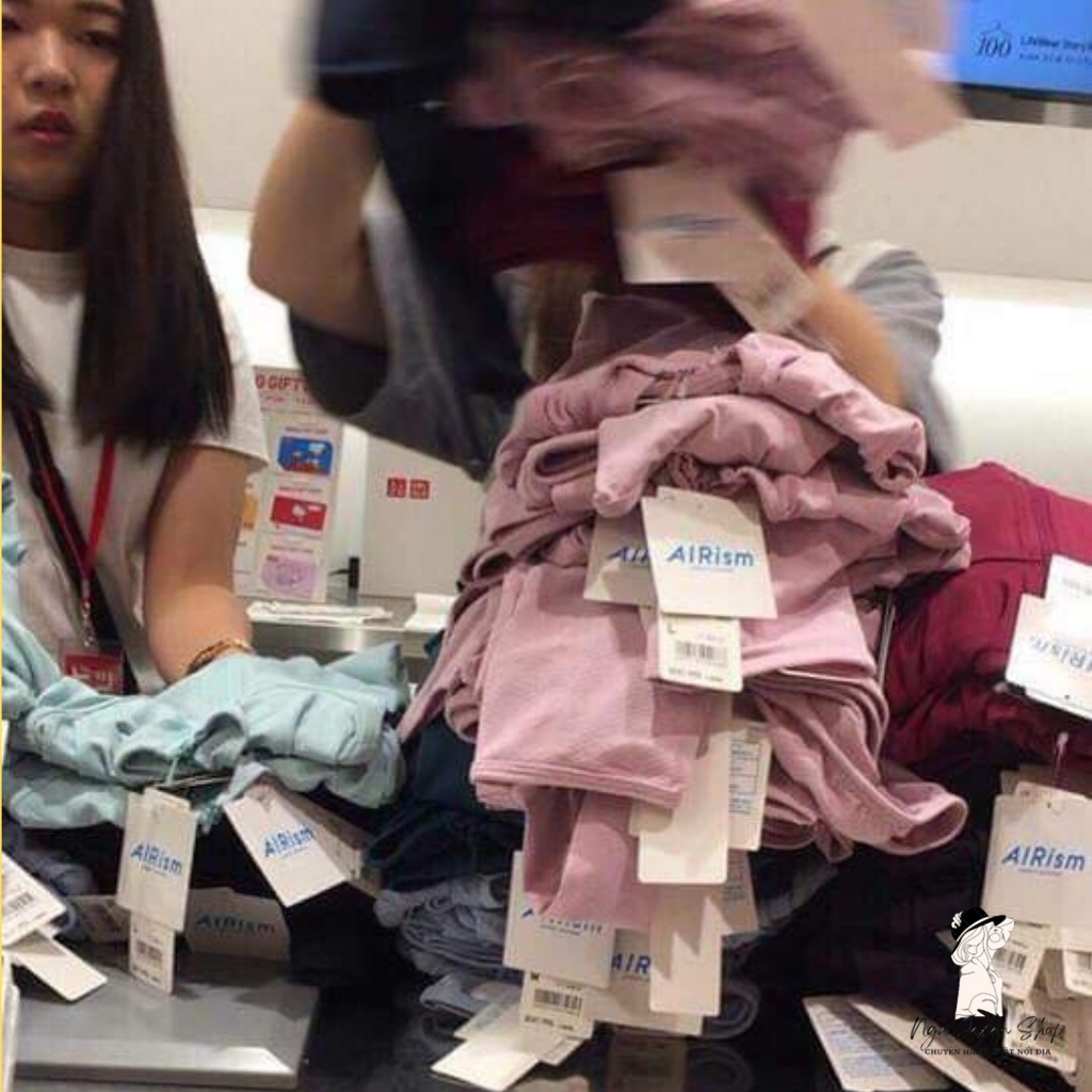 Áo chống nắng làm mát 2022 Airism Uniqlo hàng nội địa Nhật