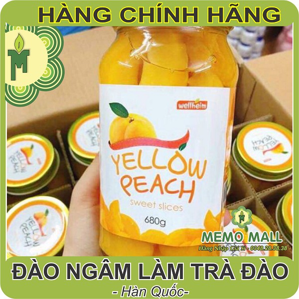 (Có GRAB_TP.HCM) ĐÀO NGÂM LÀM TRÀ ĐÀO - HÀN QUỐC | BigBuy360 - bigbuy360.vn