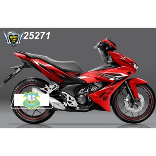 Tem rời dán xe winner X dán xe đỏ 17