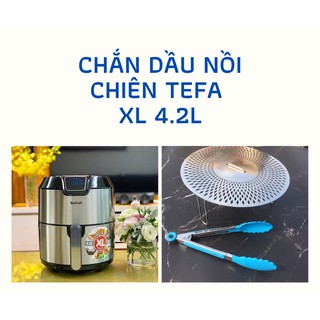 CHẮN DẦU NỒI CHIÊN TEFA CỠ XL BẢO VỆ MAISO VỆ SINH SẠCH SẼ INOX CAO CẤP 304