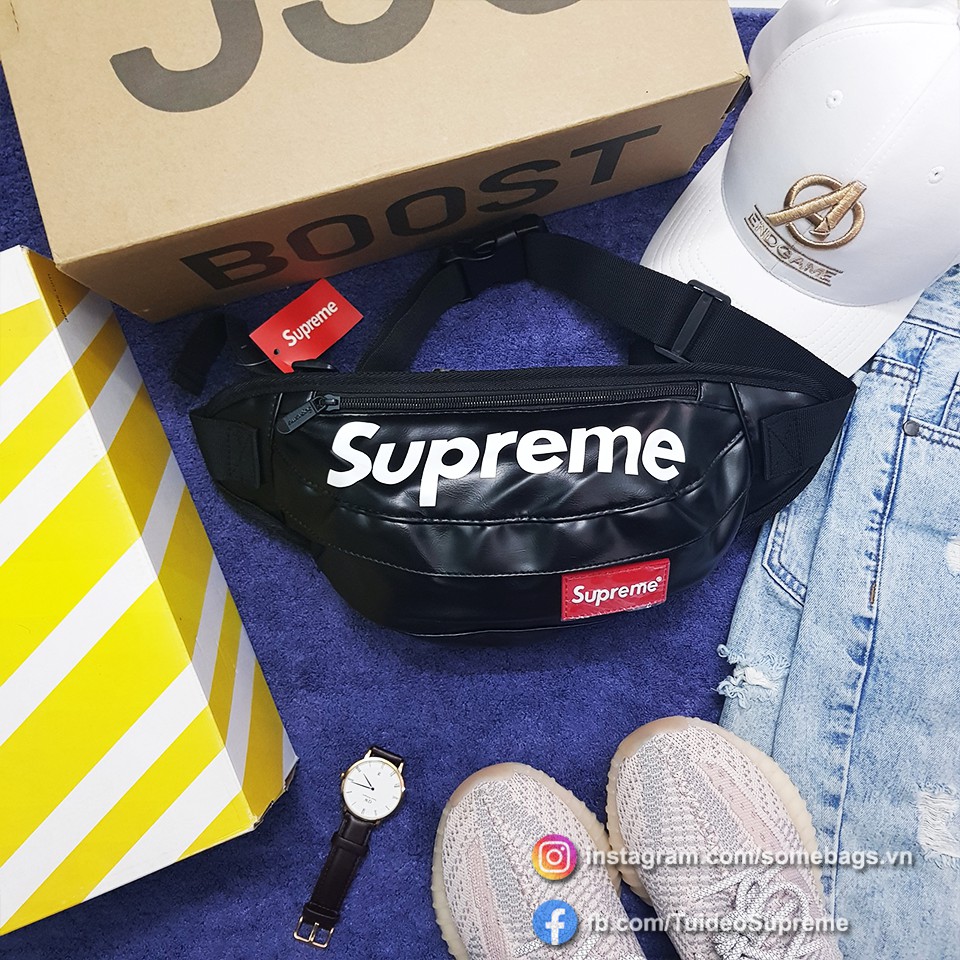 ⚡️ Túi bao tử Supreme Túi đeo chéo Supreme Unisex | Ảnh thật 100%