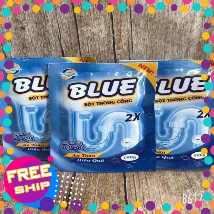 [SIÊU SALE] combo 2 gói bột thông cống Blue - Hàng chất lượng