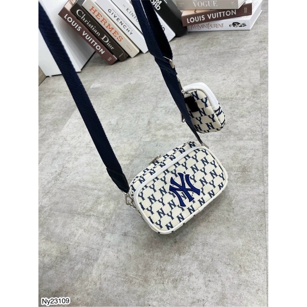 [ Có Video ]Túi Đeo Chéo Nữ NY Siêu Đẹp - Túi Đeo Chéo  Nữ NY Thêu Chữ Tỉ Mỉ