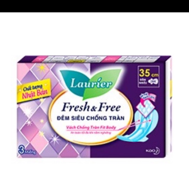 Bvs laurie ban đêm 3 miếng