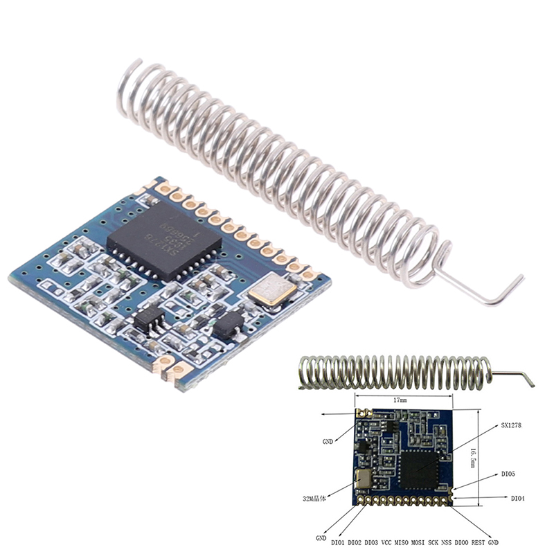 1 Bộ Mô Đun Nguồn Không Dây Lora Sx1278 Sx1276 Cho Arduino Belle