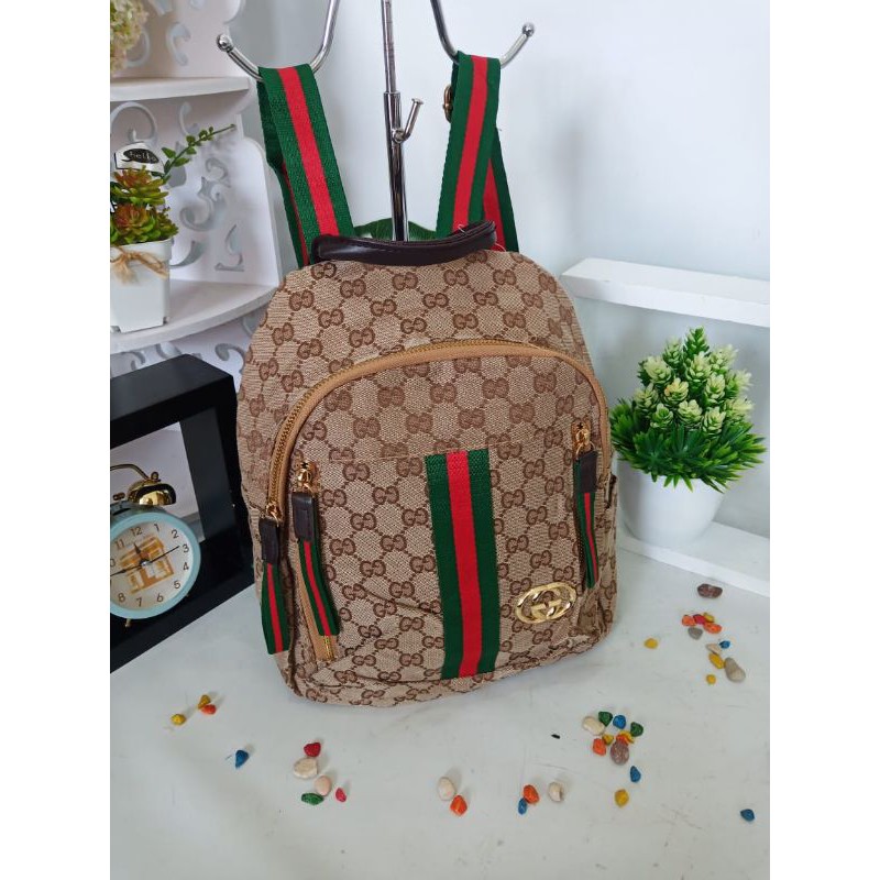 Balo Gucci Họa Tiết Vỏ Ốc Độc Đáo Thời Trang