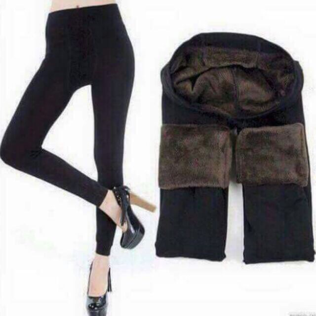 Quần nối gót nỉ lông mềm mịn, siêu ấm | BigBuy360 - bigbuy360.vn