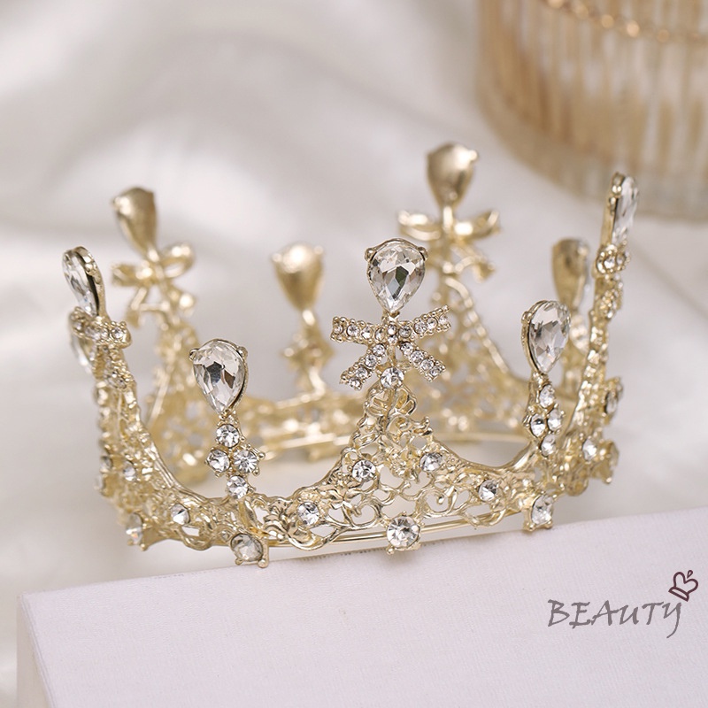 Seven Miss Vương miện cài tóc đính đá lấp lánh dành cho cô dâu