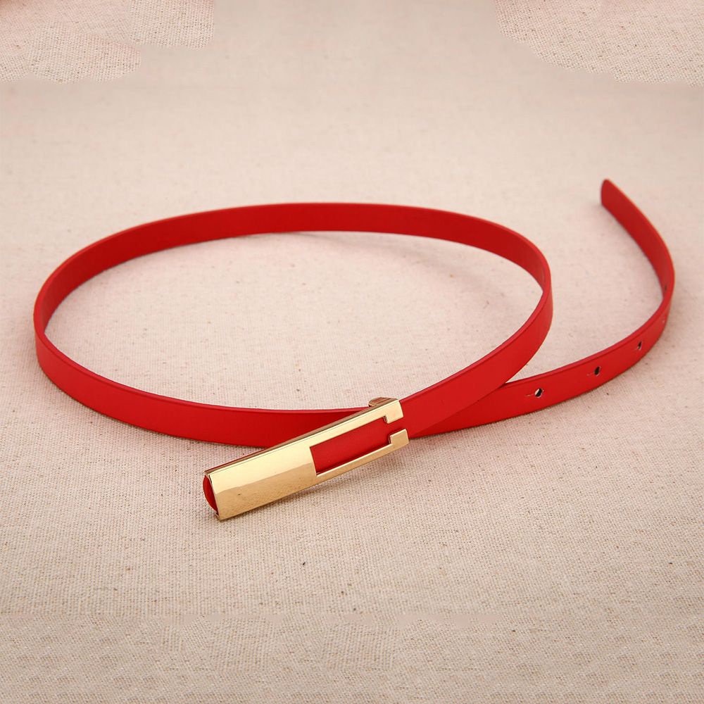 Thắt Lưng Da Bản Nhỏ Thời Trang Cá Tính Cho Nữ