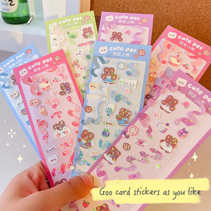 Miếng Dán Trang Trí Thủ Công Thiết Kế Dễ Thương